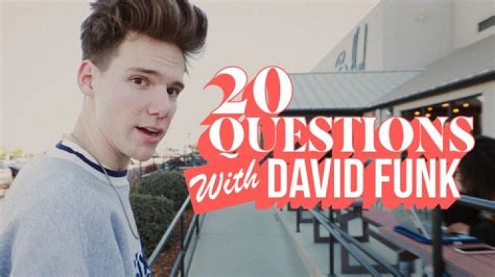 20 Questions with David Funk YouTube