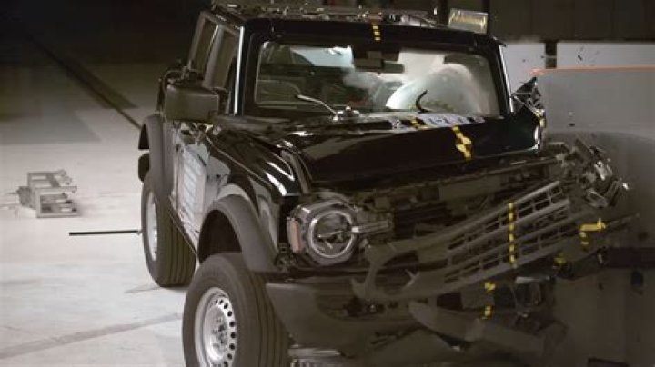 2021 Ford Bronco Crash Test Reveals Acceptable Performance for Head