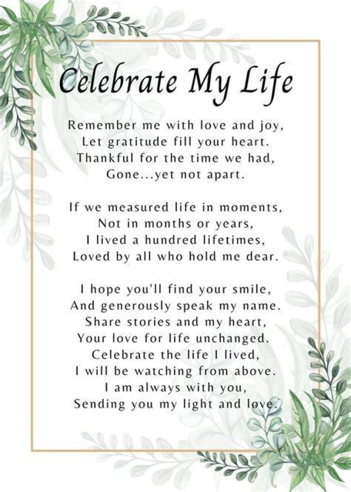 40+ Funeral Poems for a Beloved Uncle