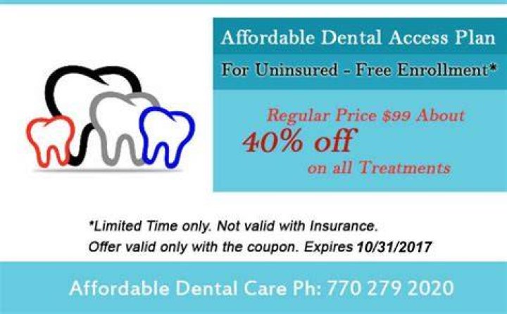 Affordable dental care