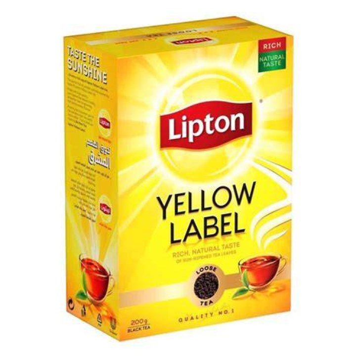 Beli Lipton Yellow Label Loose Packet Tea 200G dari Lotus's HappyFresh