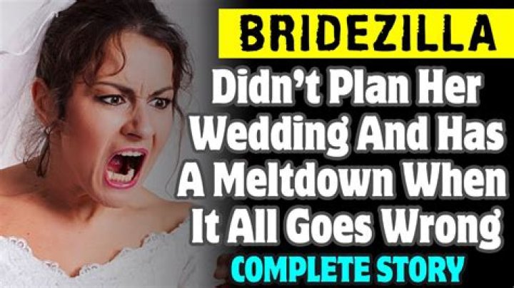 Bridezilla Didn’t Plan Her Wedding And Has A Meltdown When It All Goes