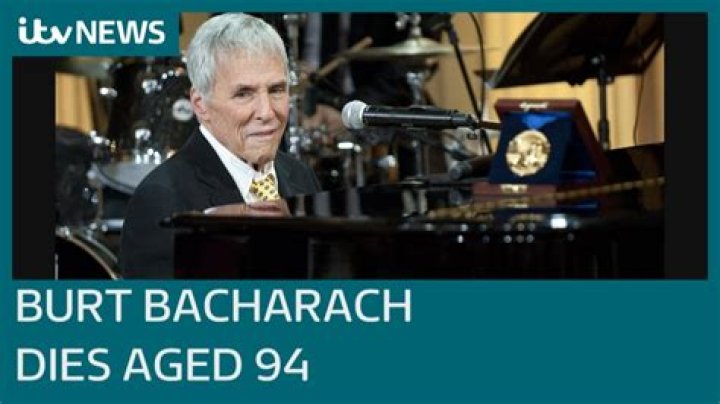 Burt Bacharach dies aged 94 Composer was behind hits including I Say A