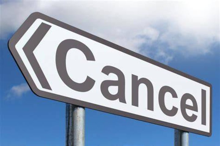 Cancel Highway Sign image