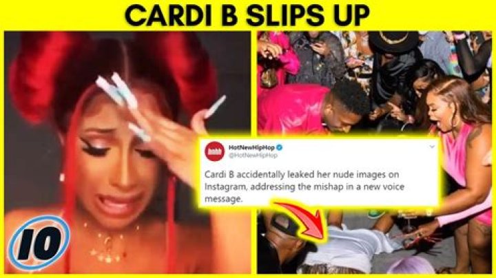 Cardi B Accidentally Leaks Her Own Nudes On Instagram [Photos]
