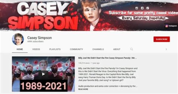 Casey Simpson Wiki 2021 Net Worth, Height, Weight, Relationship & Full