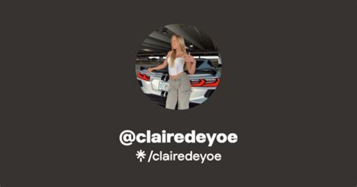 clairedeyoe Find clairedeyoe Onlyfans Linktree
