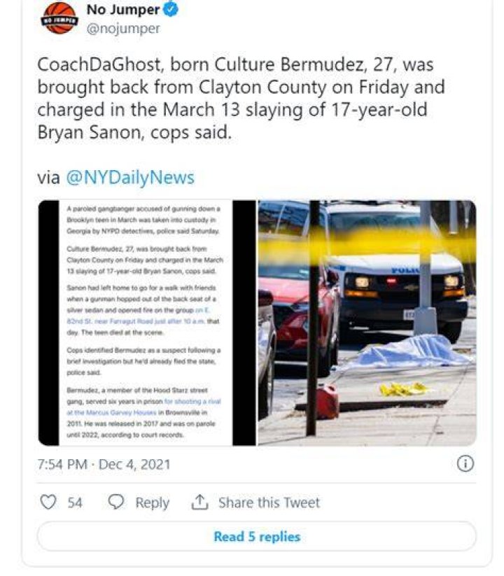 CoachDaGhost Extradited From For Murder Of Brooklyn Teen HipHopDX
