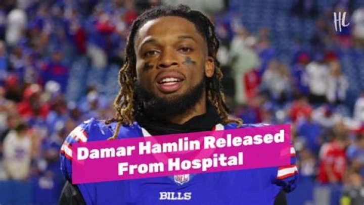 Damar Hamlin released from hospital