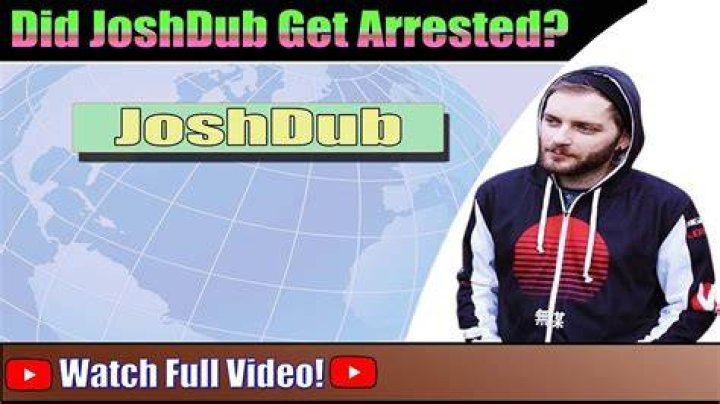 Did Joshdub Get Arrested? Case Details And TikTok Update