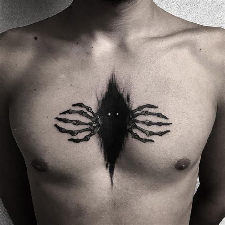 Evil Chest Best Tattoo Ideas For Men & Women