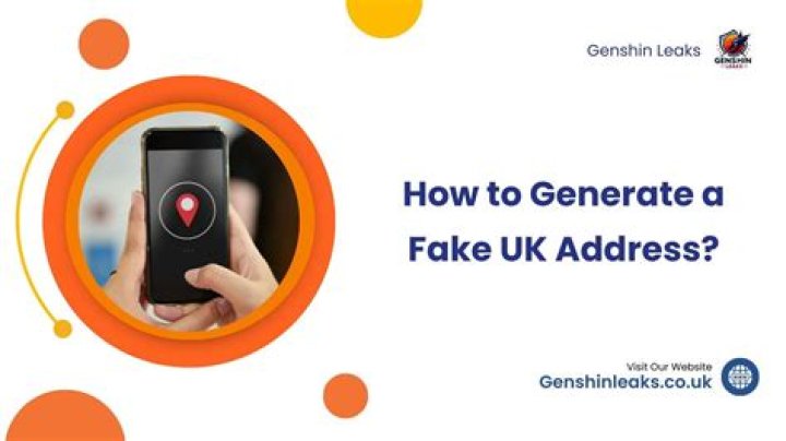 Generate a UK Fake Address for Various Purposes Tips and Tricks