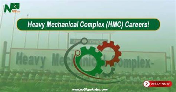 Heavy Mechanical Complex Limited HMC Jobs 2021 2023 Job Advertisement