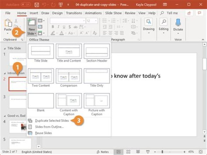 how to copy powerpoint slide design