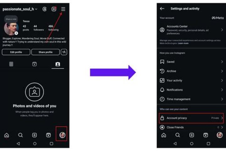 How to Make Your Instagram Profile Private