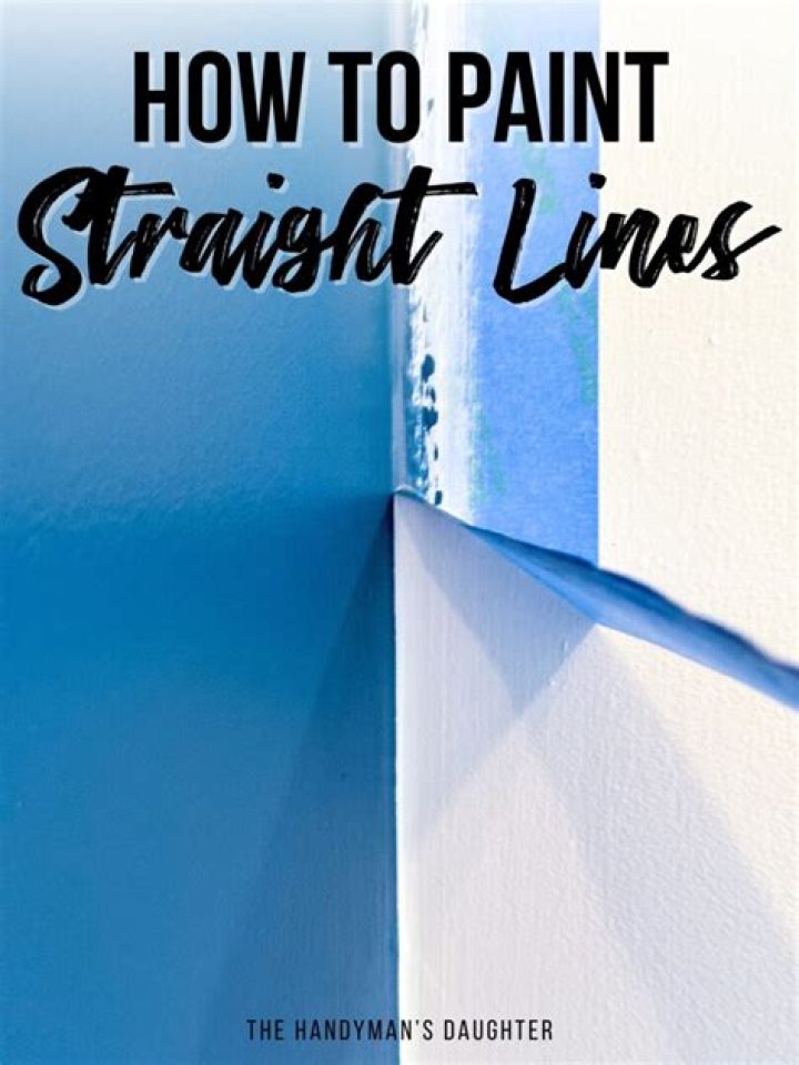 How To Paint A Straight Line On Popcorn Ceiling