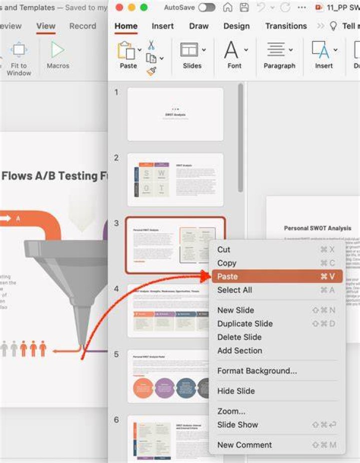 Howto Guide Copy Slides From One PowerPoint to Another