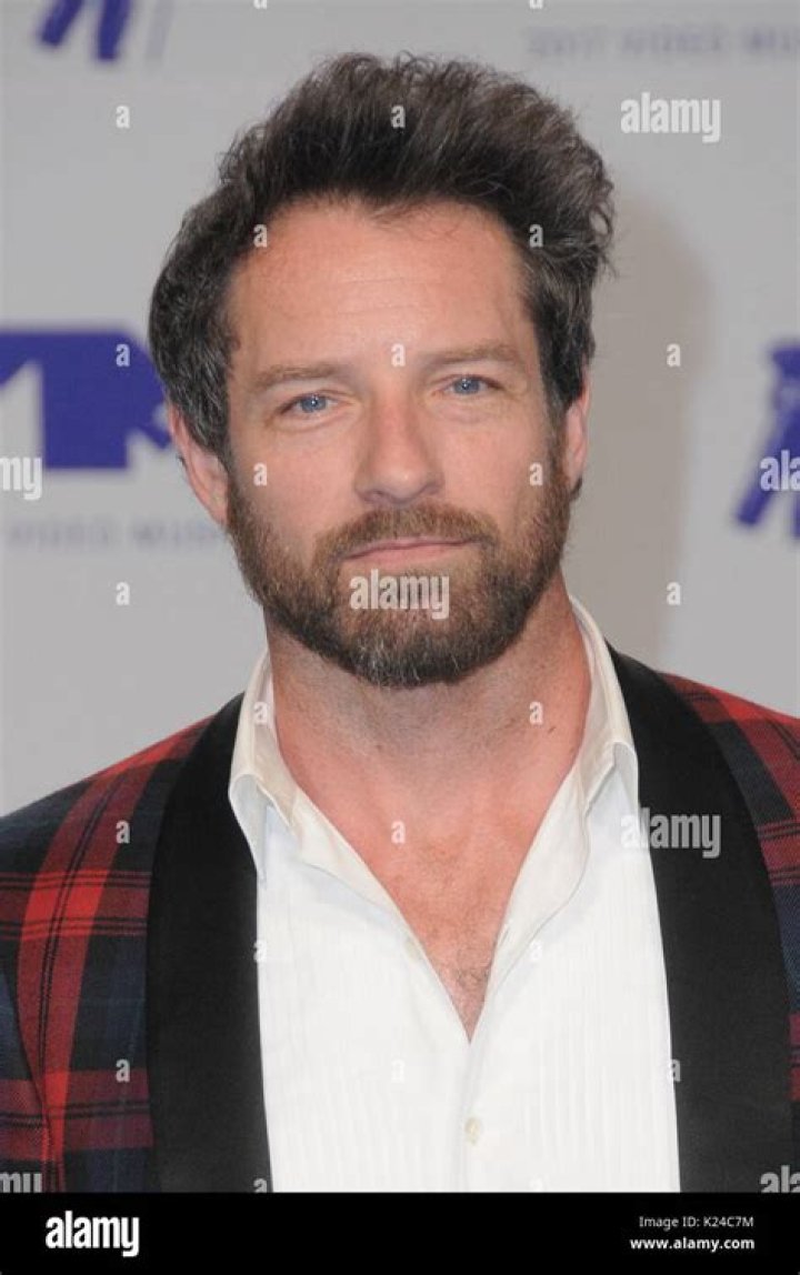 Ian Bohen at the 2017 MTV Video Music Awards in Los Angeles Celeb Donut
