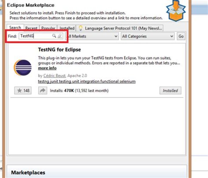 Installation of TestNG in Eclipse Selenium WebDriver Tutorial LaptrinhX