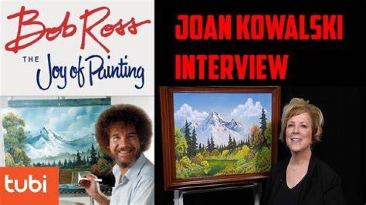Joan Kowalski Interview Bob Ross; The Joy of Painting (TUBI) YouTube