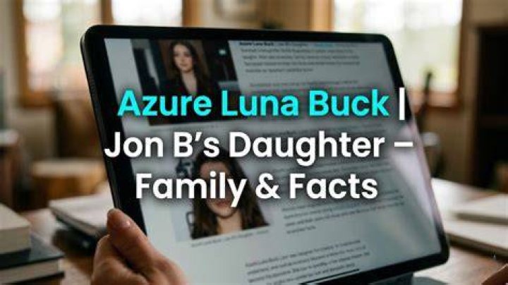 Jon B&rsquo;s Daughter Meet Azure Luna Buck