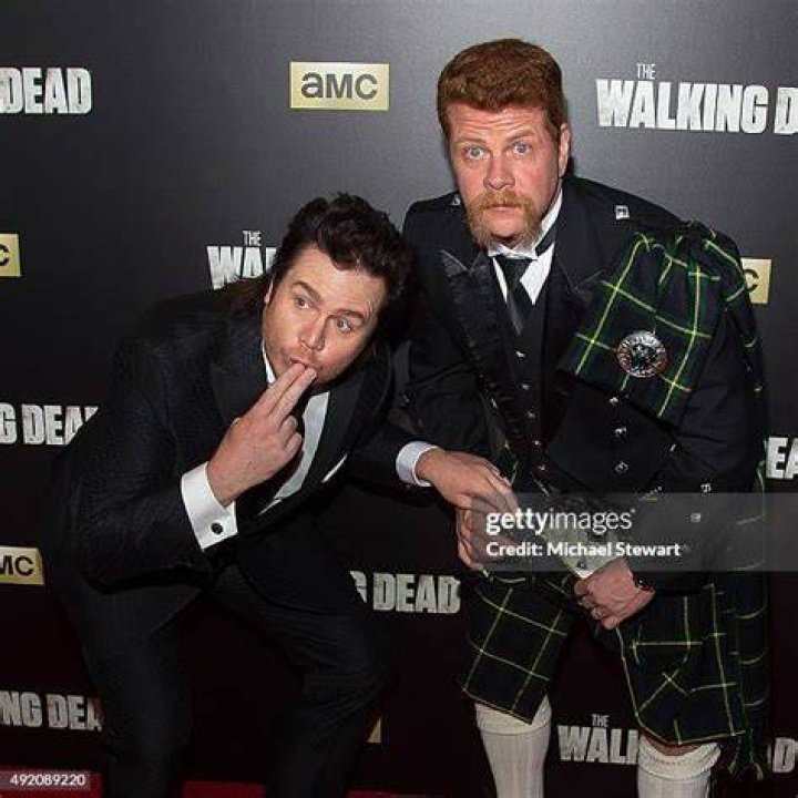 Josh McDermitt and Michael Cudlitz Mcdermitt, The walking dead, Carl