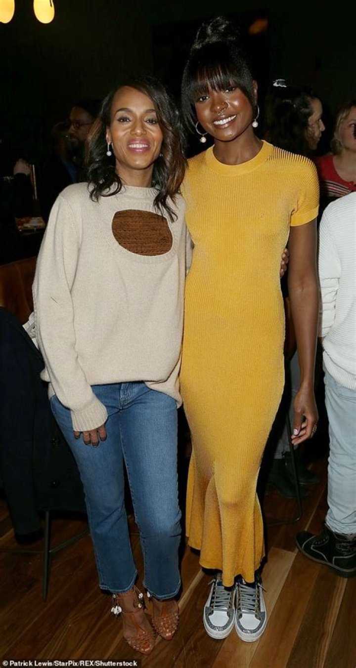 Kerry Washington makes rare public appearance with husband Nnamdi