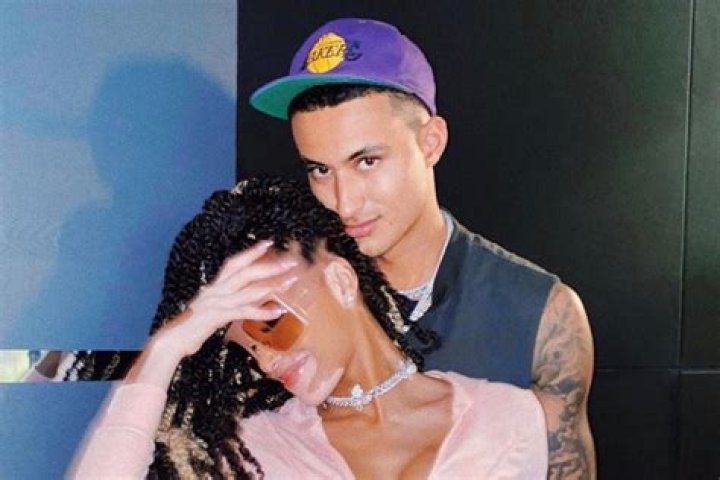 Kyle Kuzma gets handsy with girlfriend Winnie Harlow before NBA bubble