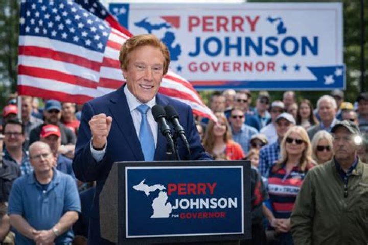 Longshot WH candidate Perry Johnson spends sixfigures on Super Bowl