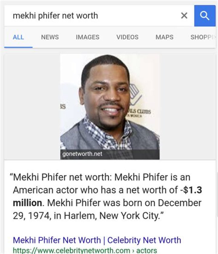Mekhi Phifer Net Worth Net Worth Lists