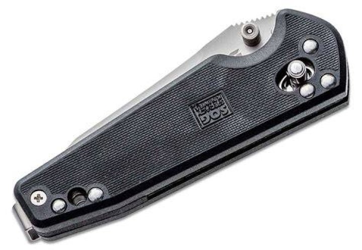 MXV72 Mini X-Ray Vision 3 Knife, 1/2 Serrated, Tanto, Bead Blasted