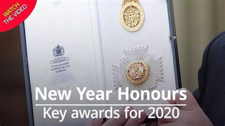 New year honours list 2020 Elton John gets highest award as Olivia