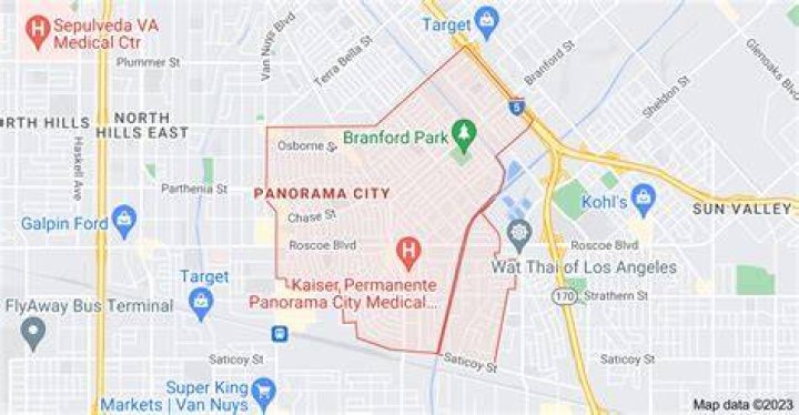 Panorama city location map