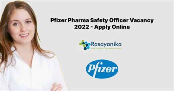 Pfizer Looking For Officer Apply Online Pharma Page