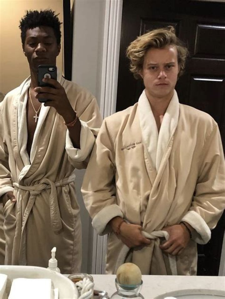 Pictured Rudy Pankow and Jonathan Daviss Shirtless Pictures of the