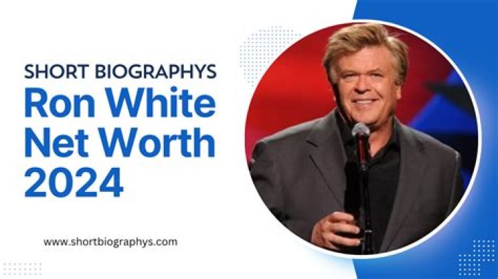 Ron White Net Worth, Bio, Age, Height & Wiki