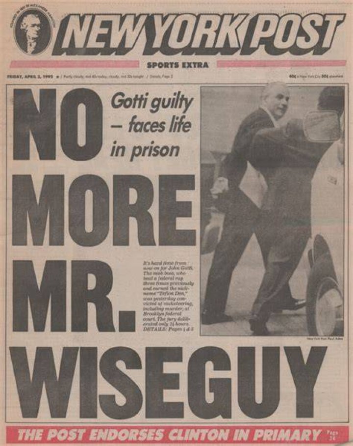 Roosevelt Thompson Headline John Gotti Iii Father