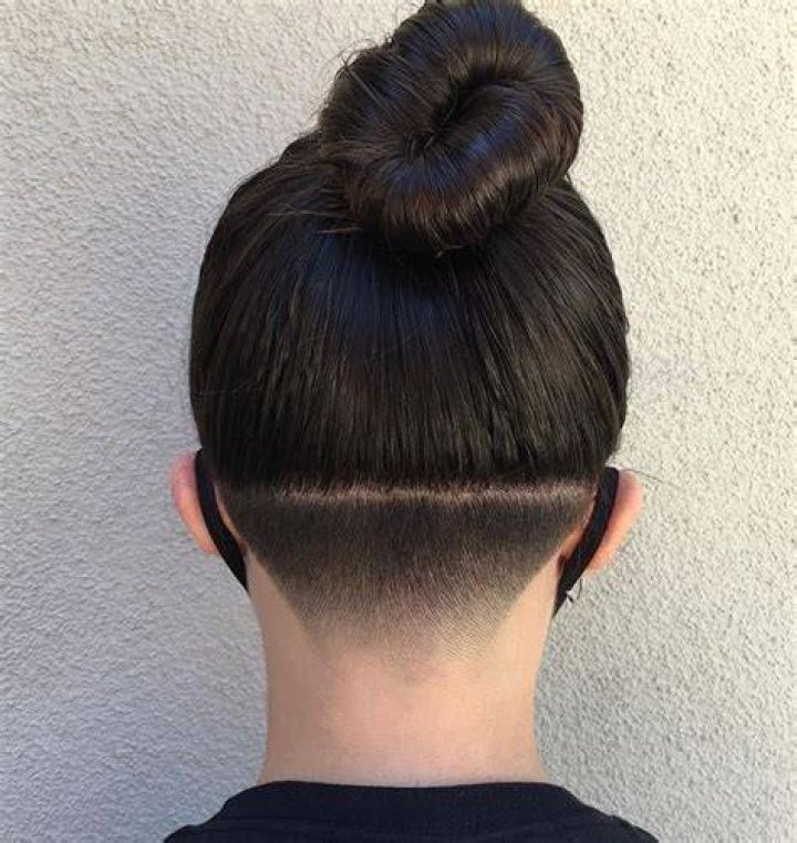 Simple back of head shaved designs Undercut Bob Hairstyles Bob