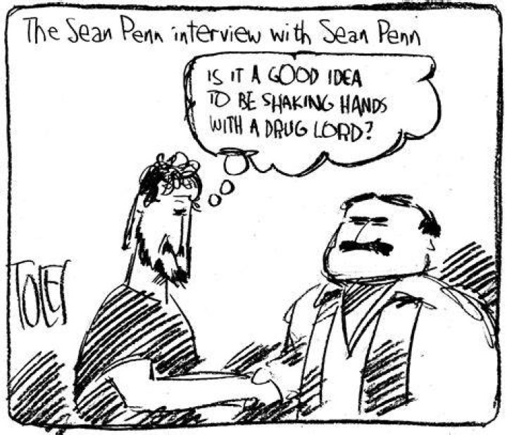 Sketchpad The question Sean Penn to ask The Washington Post