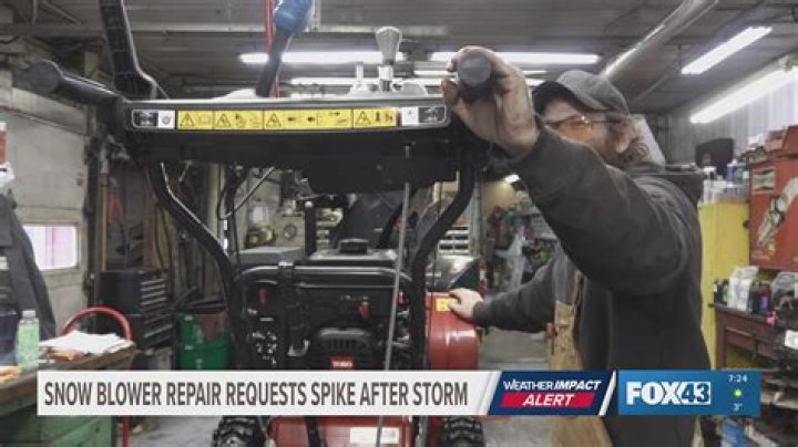 Snow blower Repair Experts Thornton
