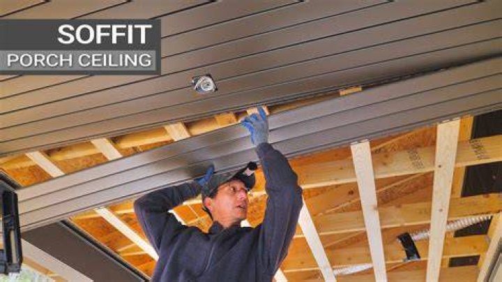 Soffit Ceiling Patio