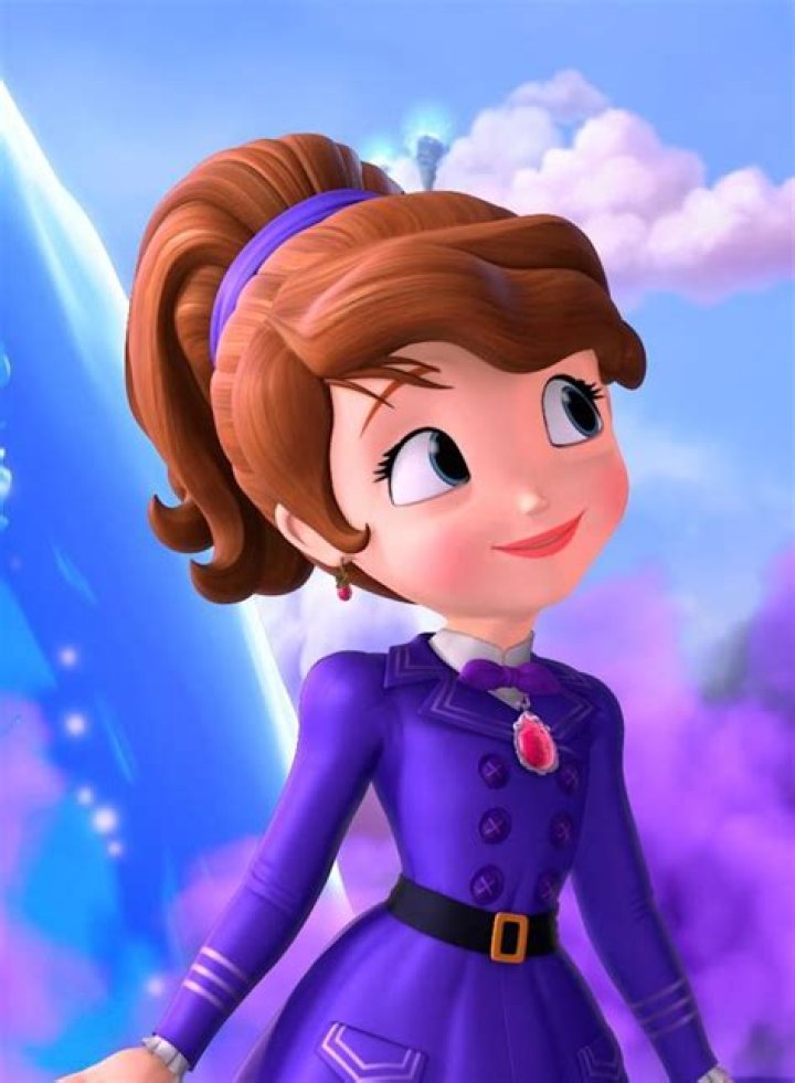 Sofia wears the outfit from the Mystic Isles Sofia the first