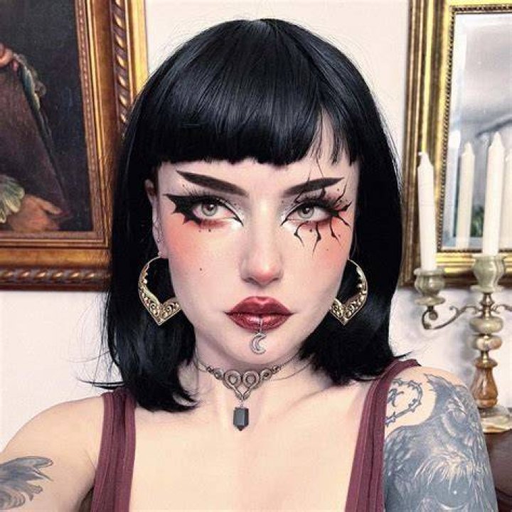 Straight Goth Eyebrows Goimages Ninja