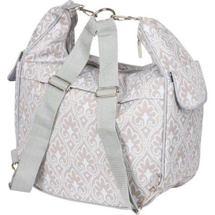 The Bumble Collection Chloe Convertible Diaper Bag - Filigree