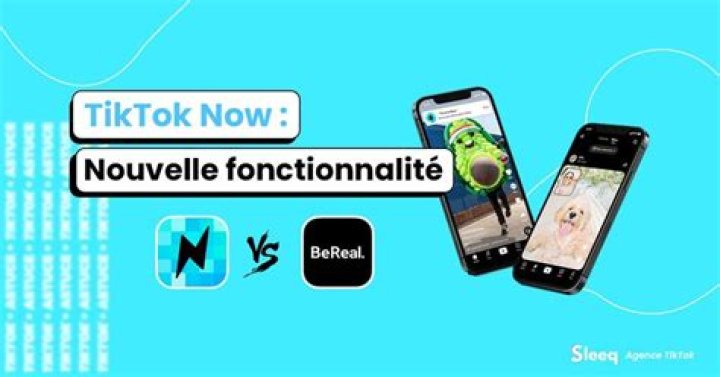 TikTok Now la nouvelle application de TikTok inspir&eacute;e de BeReal