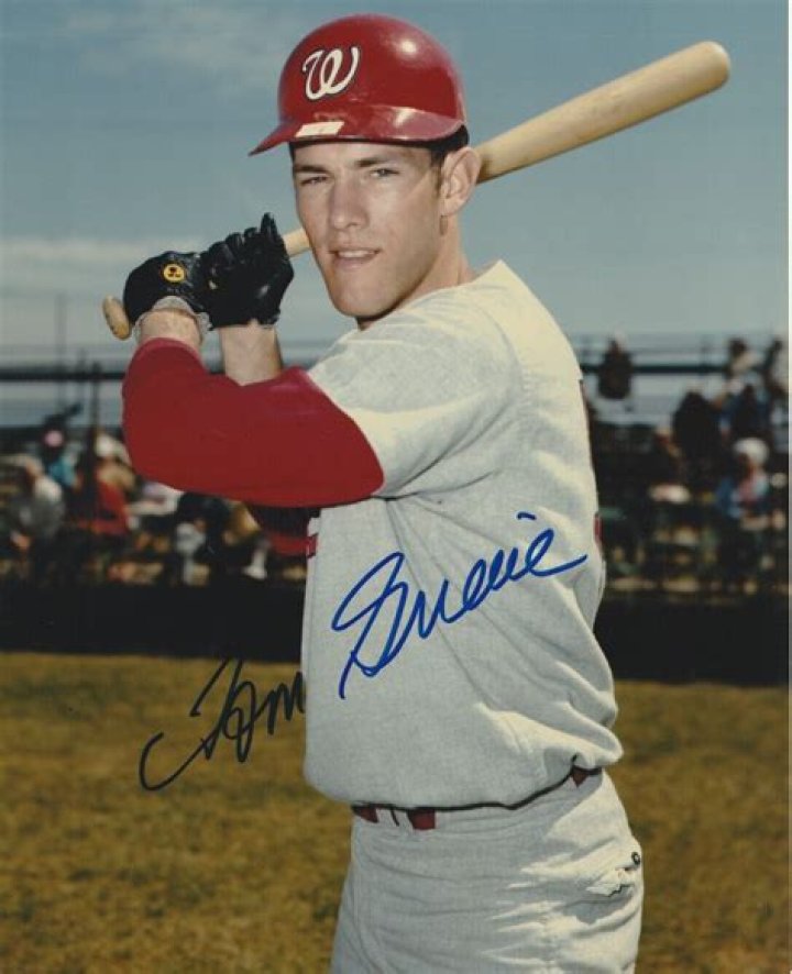 Tom Grieve Autographed 8x10 Texas Rangers Washington Senators F881 eBay