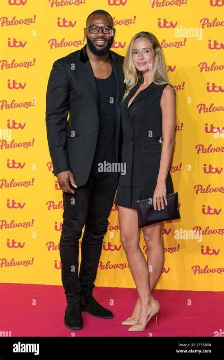 Ugo Monye and Lucy Monye attending the ITV Palooza held at the Royal