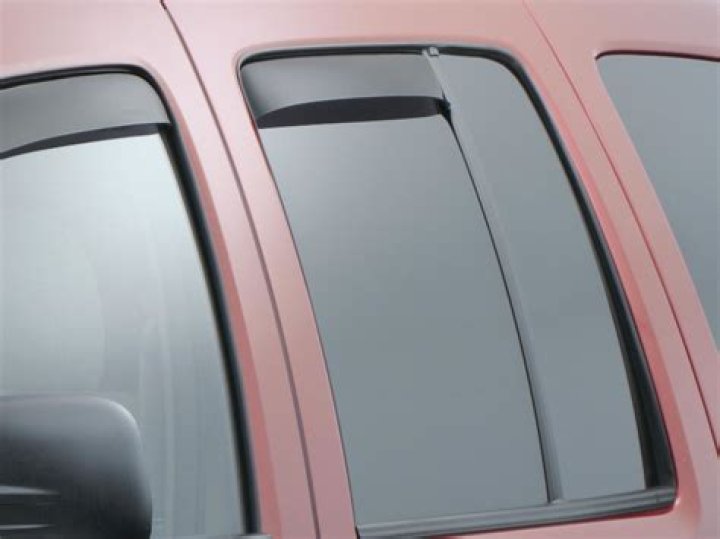 WeatherTech Rear Side Window Deflector Channel Clip Installation YouTube