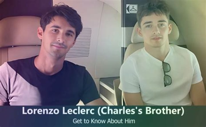 What Does Lorenzo Leclerc Do? Charles Leclerc Only Brother Who Doesn't Race
