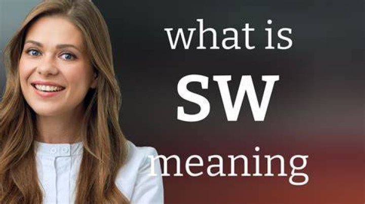 What does SW stand for on TikTok? Celebrity.fm 1 Official Stars